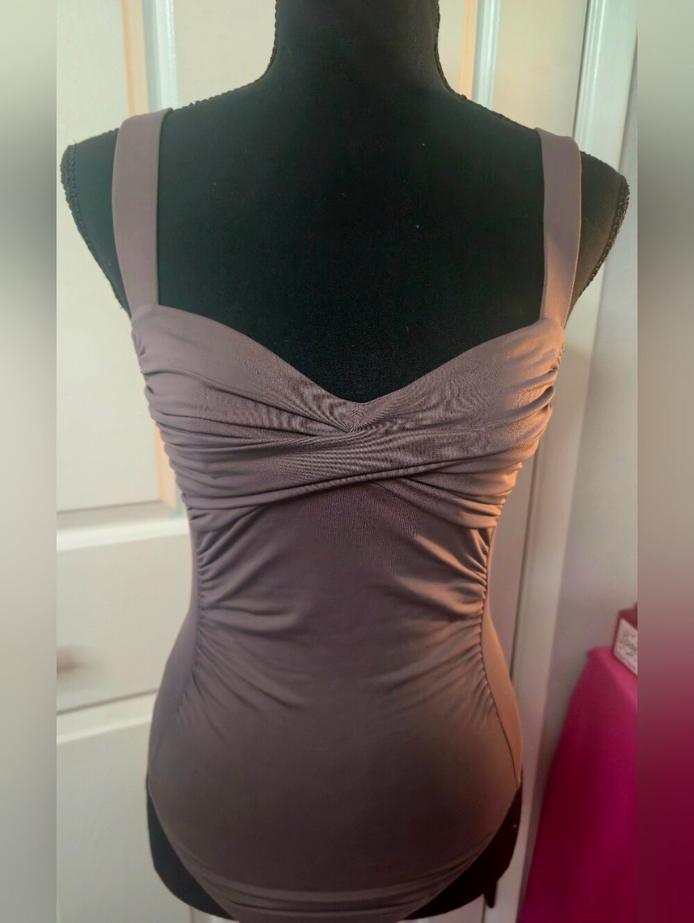 Zara Rouched Top Bodysuit